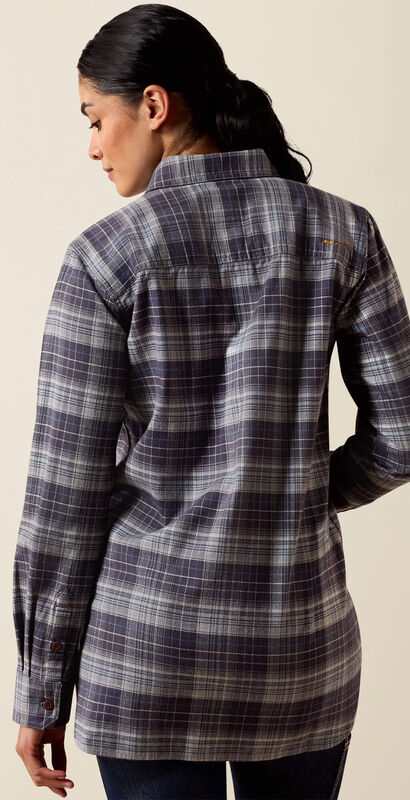 Rebar DuraStretch Flannel Tunic Back